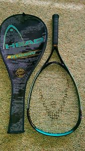 HEAD Oversized Fusion TENNIS RACQUET w/ cover Graphite 4 3/8