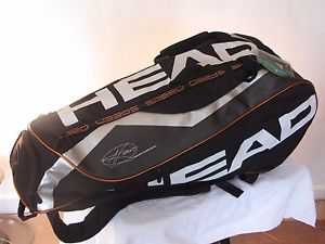 HEAD Novak Djokovic Combi Racquet Bag Art/Style No. 283234 (Climate Control Tech