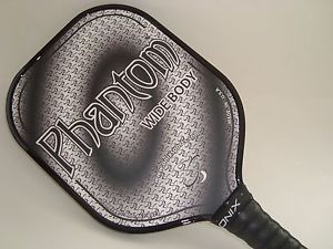 USED ONCE ~ ONIX PHANTOM COMPOSITE PICKLEBALL PADDLE ALUMINUM CORE STRONG BLACK