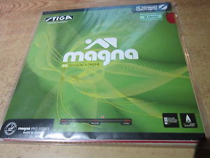 REVETEMENT RUBBER  STIGA MAGNA TX 2 II  2,0 RED NEUF/NEW! table tennis no andro