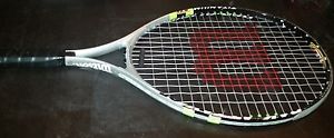 Wilson Rak Attack 25 Titanium  3  7/8 L00 Tennis RACQUET With Power Bridge.