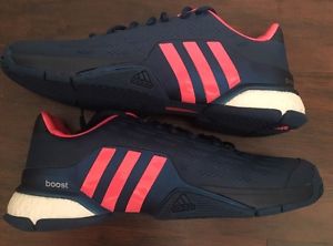 NEW In Box Adidas Barricade 2016 Boost Tennis Shoes - Size 10