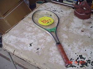 "The Big One II" Aluminum Tennis Racquet by Add-In w 4 1/2 L Leather Grip