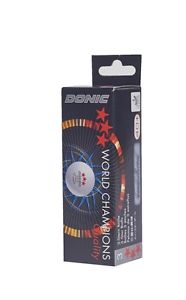 Donic 40 + CELL FREE 3er Pack Bolas tenis de mesa Baile