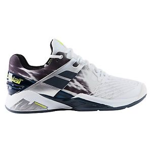 BABOLAT PROPULSE Fury Clay Men's Tennis Shoes Sneakers -White/Black -Auth Dealer