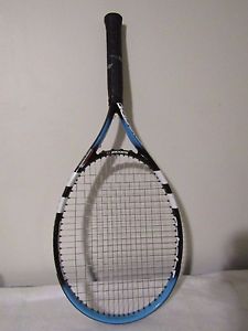 BABOLAT PURE DRIVE TEAM OS 110 sq in. TENNIS RACQUET RACKET 4 1/2 4.5 used