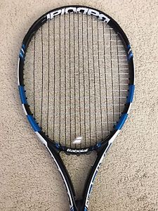 BABOLAT PURE DRIVE (100 HEAD SIZE, 3/8 GRIP W/Original Cover)