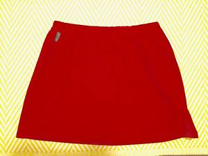 Nike Dri Fit tennis running skirt skort sz large 14/16 red