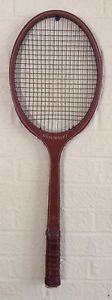 Vintage Snauwaert tennis racquet white ash wood core sandwiched epoxy fiberglass