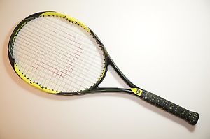 WILSON (K) PRO TEAM MIDPLUS 100 TENNIS RACKET 4 1/4 EU2 USL2 karophite