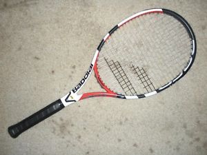 BABOLAT AERO STORM TOUR CORTEX  TENNIS RACQUET 4 3/8  (PLEASE READ)
