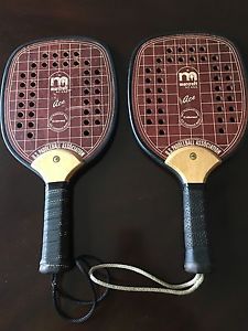 Vintage Marcraft USA  Paddleball Racquet - Lot of 2