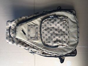 JETPAC Lynne Tauchen Designed Tennis Backpack Jet Sling Convertible RARE PATTERN