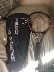 Head Ti Heat Tennis Racquet 4.25" With Cover
