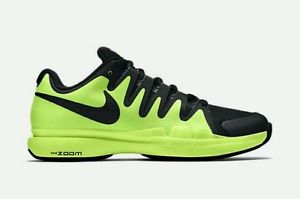 Nike Zoom Vapor 9.5 Tour Tennis Shoes Men's US 8 Volt Black 631458-700 NEW