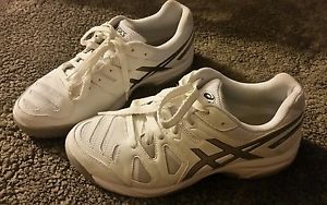 Asics Gel Game 5 White/Silver Junior 7.0
