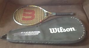 Junior Youth WILSON Rak Attak Titanium High Power 25 Tennis Racket  W/CASE