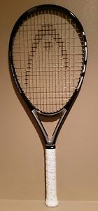 Head Tritech 9000 tennis racquet - freshly strung w/ head syn gut, new overgrip