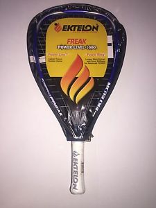 Ektelon Racquetball Racquet Powering Freak 1000 Power Maximum Stability w/ Cover
