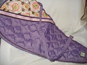 CINDA B PURPLE TENNIS RACQUET SLEEVE COVER AUTHENTIC RARE MADE IN USA SUPER SALE