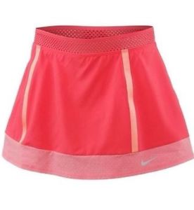 New NIKE MARIA Sharapova TENNIS Skirt Dri Fit  Coral Pink  XL