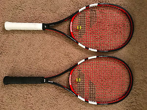 (2) Babolat Pure Control Tennis Rackets (4 3/8)