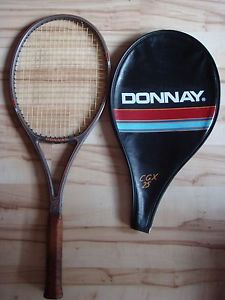 Vintage Donnay CGX 25 Bjorn Borg Graphite Tennis Racket Light 4