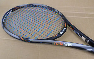 Excellent Gamma Razr 95 Tennis Racquet-4-1/4-strung poly