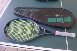 Prince Michael Chang Graphite Over Size Long Body Tennis Racquet 4 3/8