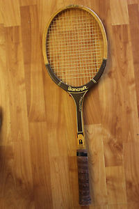 Vintage 1970s Bancroft Wood Racket Executive Good Condition Free Shipping