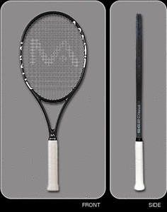 MANTIS PRO 295 RUSEDSKI TENNIS RACQUET ,GRIP 4 1/4  -  STRUNG - NEW