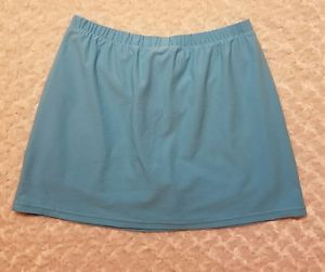 Nike Dri Fit Womens Size Medium 8-10 Blue Athletic Tennis Golf Skort Skirt