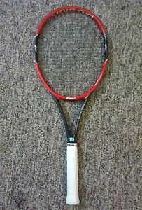 Wilson RF 97 Autograph 4 3/8 grip Federer Racquet Strung Hybrid VS Gut / Copoly