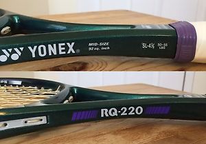 YONEX RQ-220 MIDSIZE - L3 (4-3/8) - Near mint - (r rd rds mp ti)