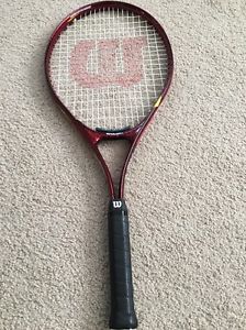 Wilson Pro 110 High beam Series Tennis Racket With Cover