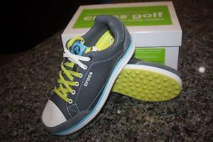 NWT MENS CROCS GOLF SHOES - SIZE 7.5 - RETAIL FOR $130!!!