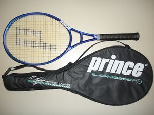 PRINCE TITANIUM LONGBODY MICHAEL CHANG  OS 107 TENNIS RACQUET 4 1/2 28"