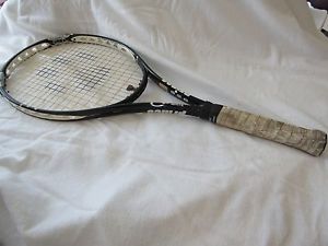 PRINCE O3 White Titanium Triple Threat Mid Plus Tennis Racquet  4 1/2