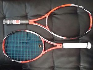 (2) YONEX VCORE SI98 tennis rackets 4 5/8 grip strung Gamma TNT with bonuses