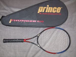 Prince Thunder 820 Longbody 107 sq in 4 3/4” Grip with Racquet Case