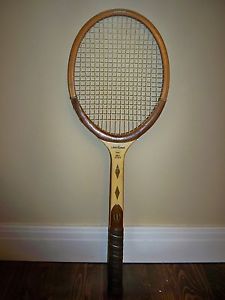 Vintage Wilson Jack Kramer Pro Staff Wooden Racquet w/ Press
