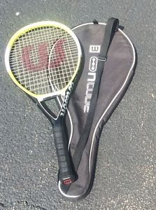 N Code N Hammer Wilson 110 Oversize Tennis Racket/Racquet 4 1/2''