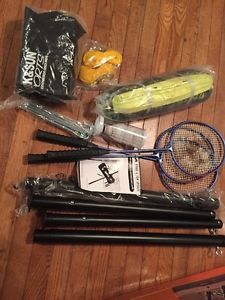 Park & Sun Sports Portable Indoor/Outdoor Badminton Net System *READ* New
