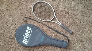 PRINCE CLASSIC FEATHERLITE GRAPHITE LITE I Tennis OS Racket 4 1/4 GRIP MINT