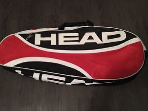 Head Tennis Racquet Bag For 4 Racquets, No Shoulder Strap