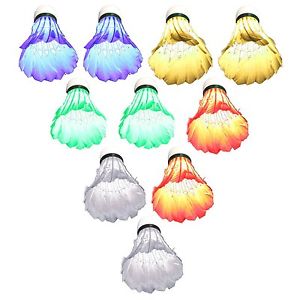 LED Badminton Shuttlecocks By DigHealth, Lighting Birdies Shuttlecock for Indoor