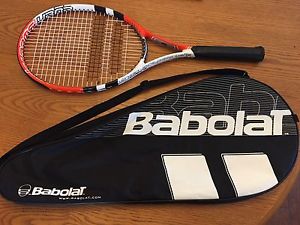 Babolat Pulsion 105 Tennis Racket w/ Case -LIGHTWEIGHT, TOLERANT AND FORGIVING.