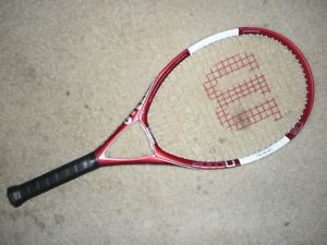 WILSON NCODE N5 OVERSIZE 110 TENNIS RACQUET  GRIP-4 1/2