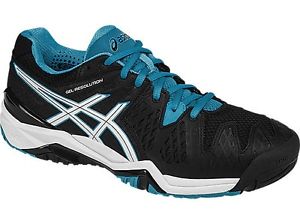 Asics Gel Resolution 6 men Black/Blue/White E500Y-9043
