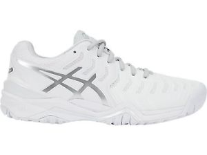Asics Gel Resolution 7 women White/Silver E751Y-0193